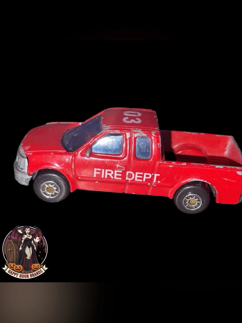 Emergency Diecast Pickup Truck 1:64 9910/J2 Generic 03 Fire Dept.